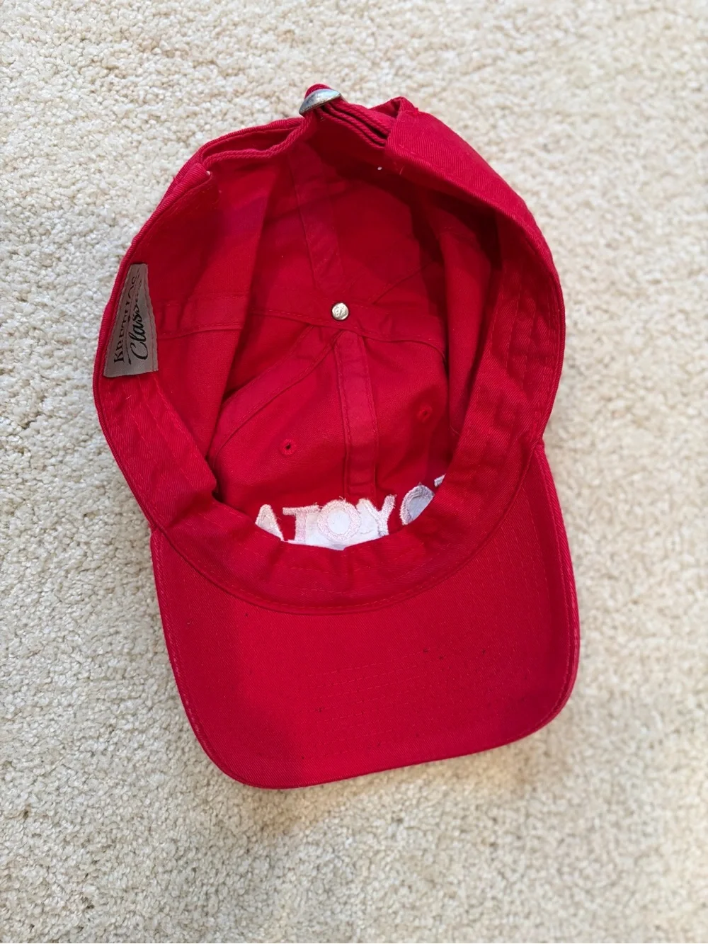 Toyota Racing Kids Red Baseball Cap